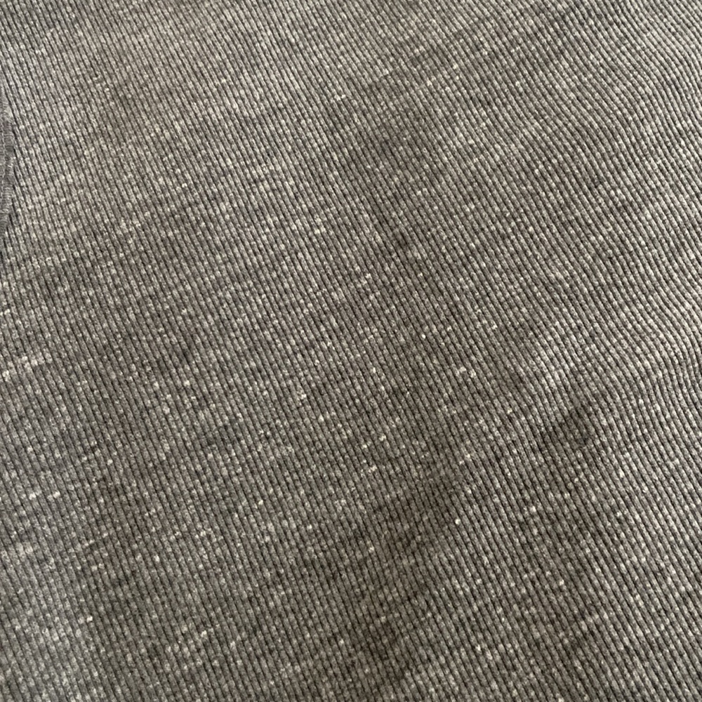Amo Long Rib Tank Heather Grey - Picture 4 of 5